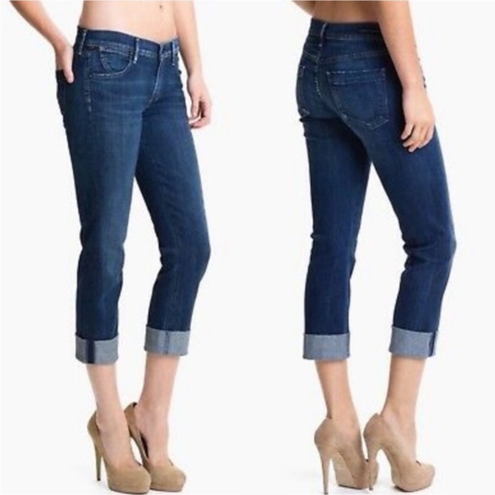 Citizens of Humanity Dani Cropped Straight Leg Jeans EUC